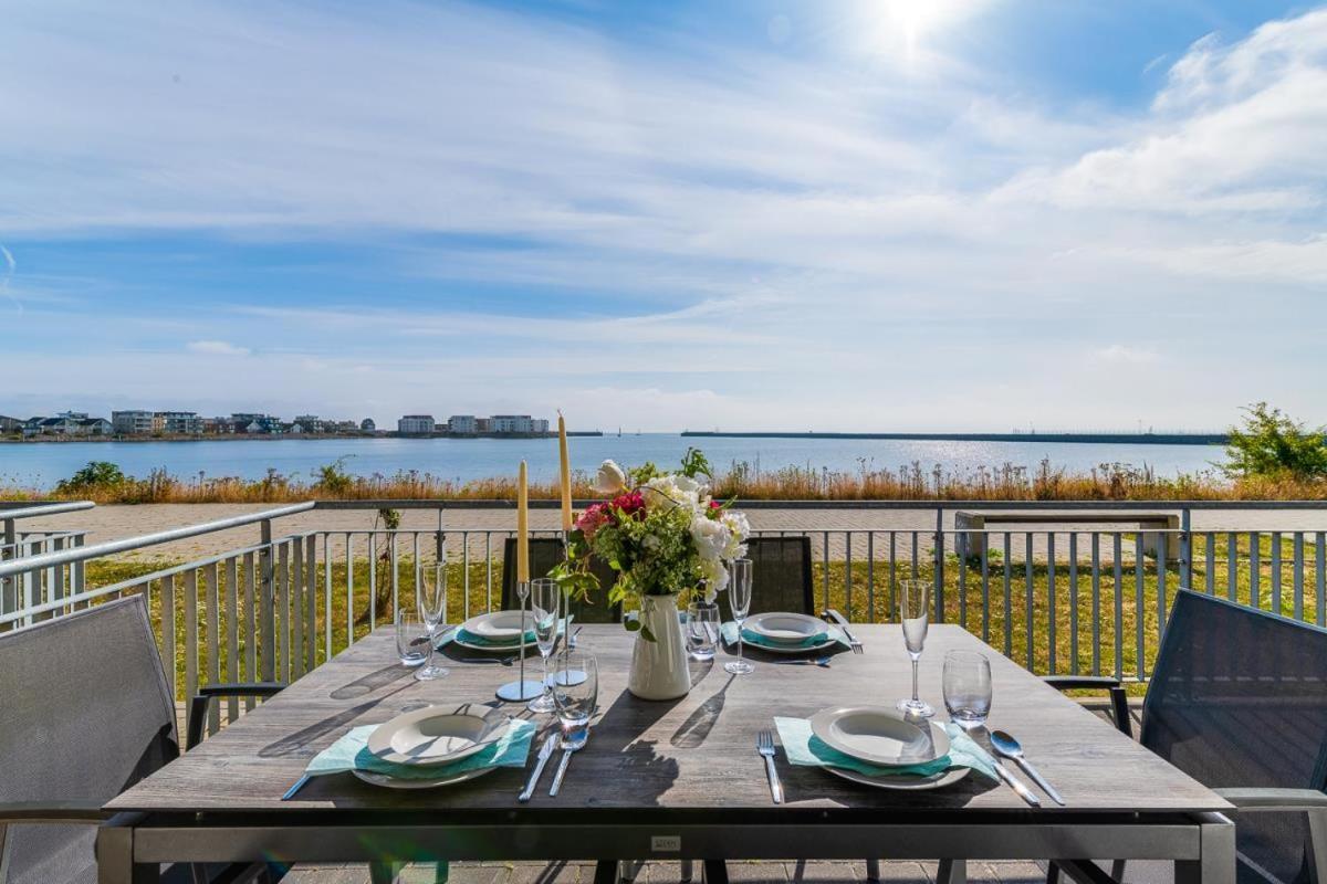Ocean Vibes- EG, Ostseeblick, Terrasse, Kamin Olpenitz Exterior foto