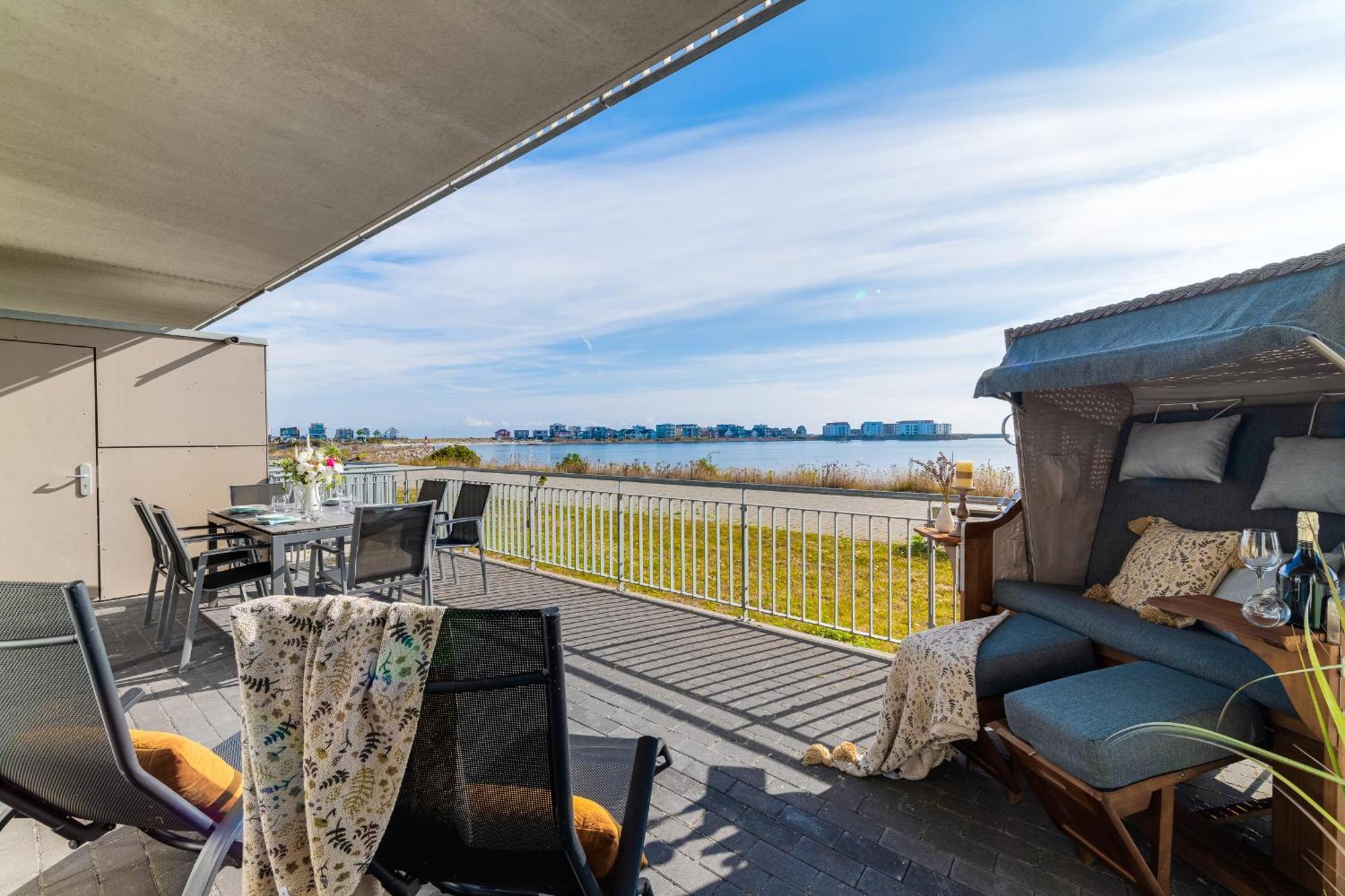 Ocean Vibes- EG, Ostseeblick, Terrasse, Kamin Olpenitz Exterior foto