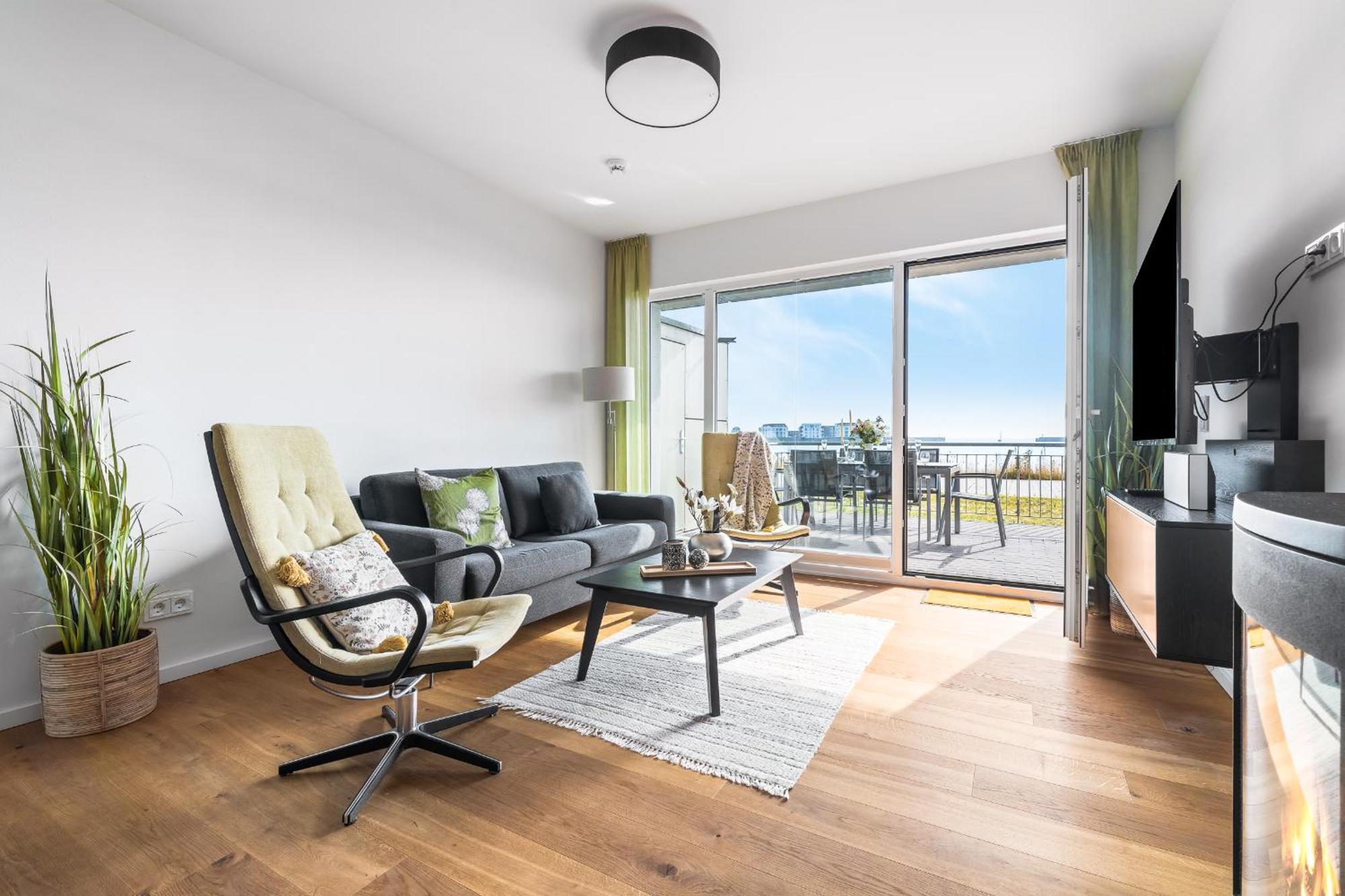 Ocean Vibes- EG, Ostseeblick, Terrasse, Kamin Olpenitz Exterior foto